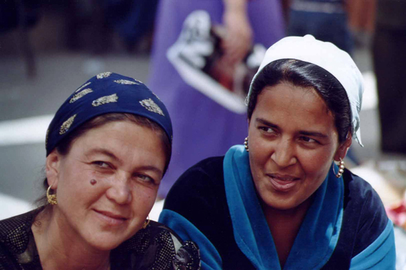 Khiva, femmes Ouzbèkes