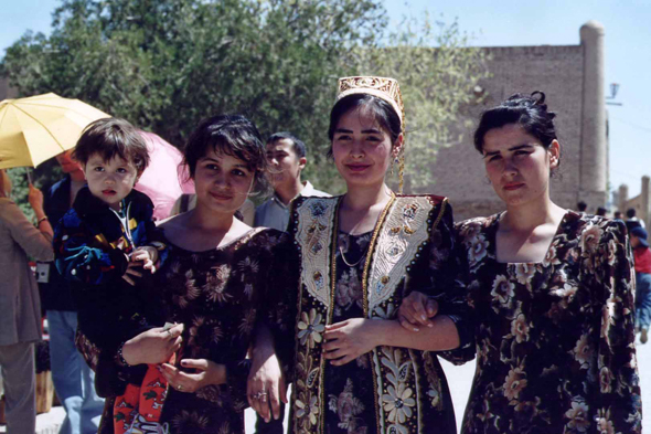 Khiva, Ouzbèkes, femmes