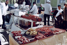 Samarcande, chachliks