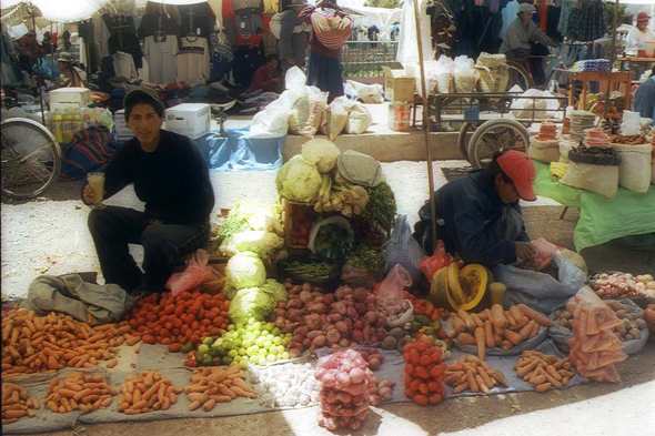 Pucara, marché