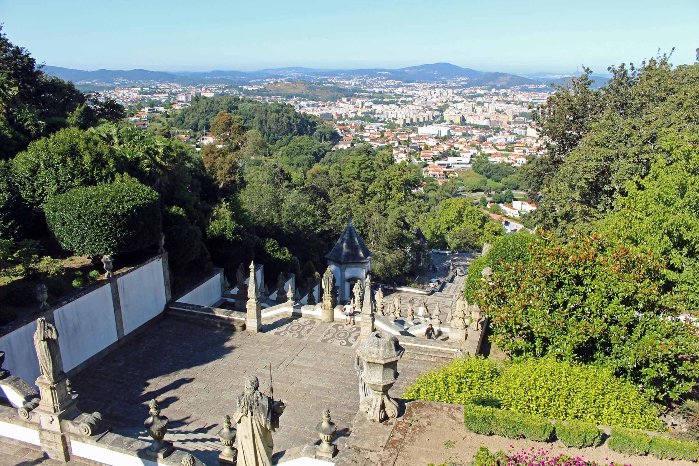 Braga, sanctuaire de Bom Jésus, sculptures
