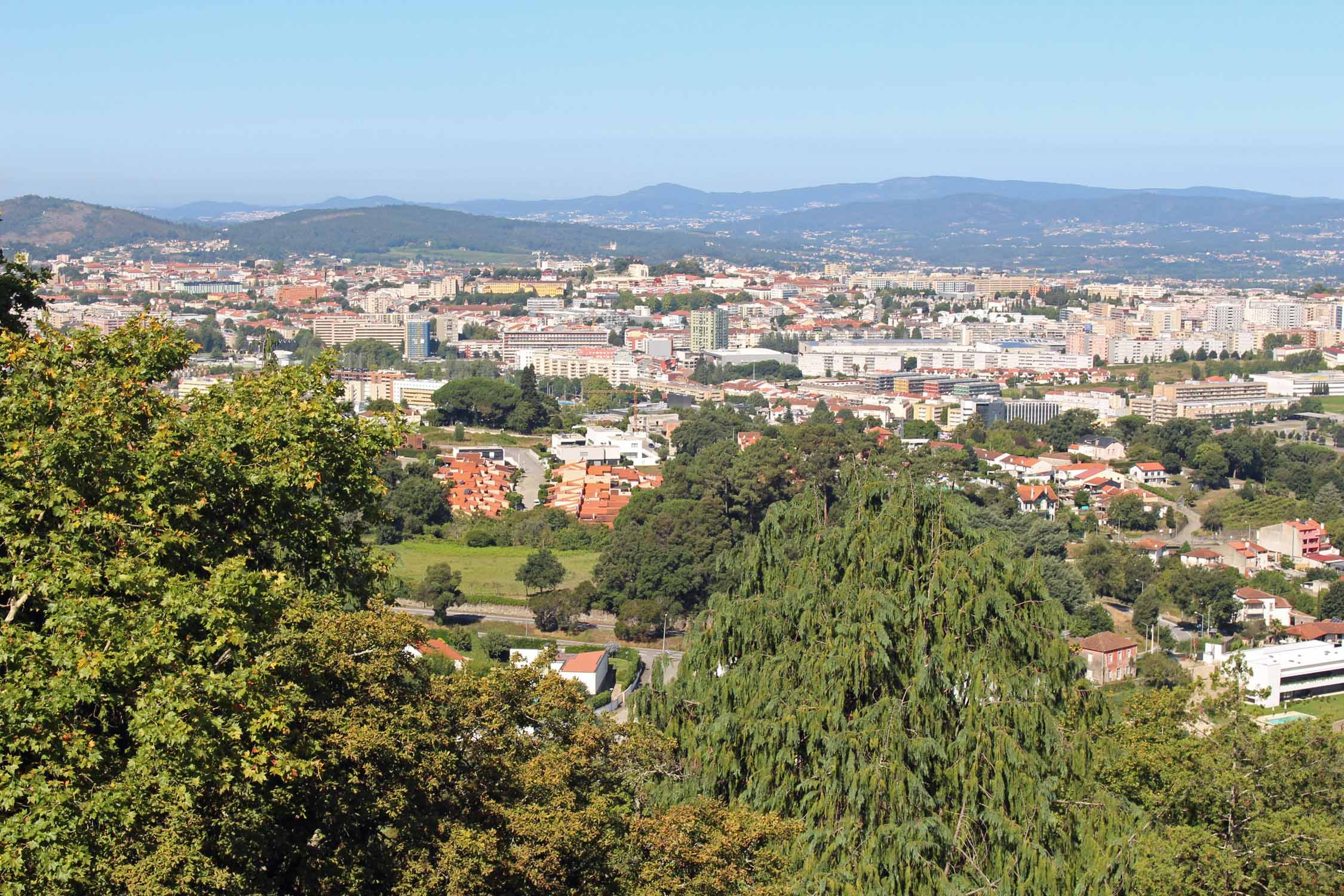 Braga, sanctuaire de Bom Jésus, paysage