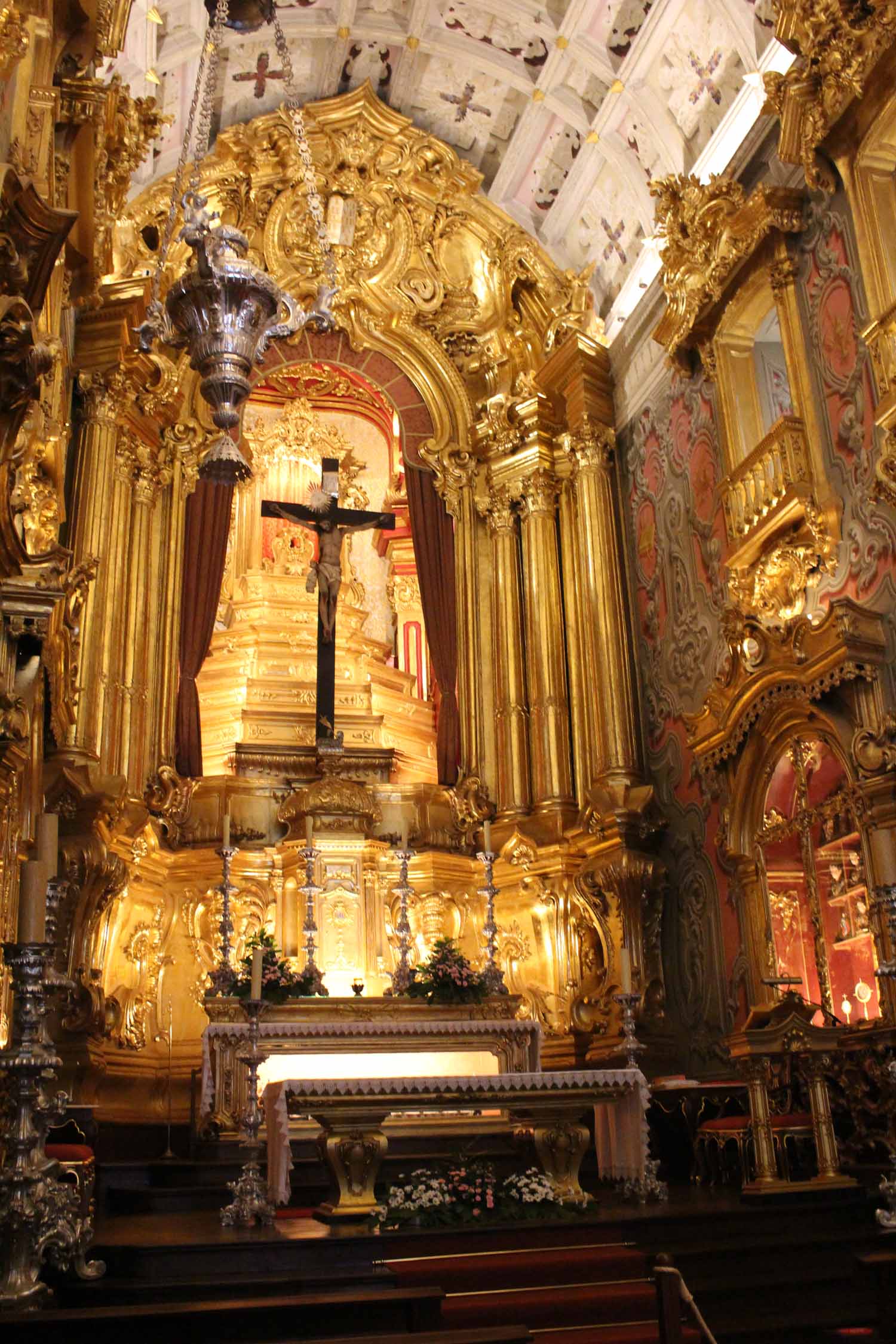 Braga, église Santa Cruz, intérieur