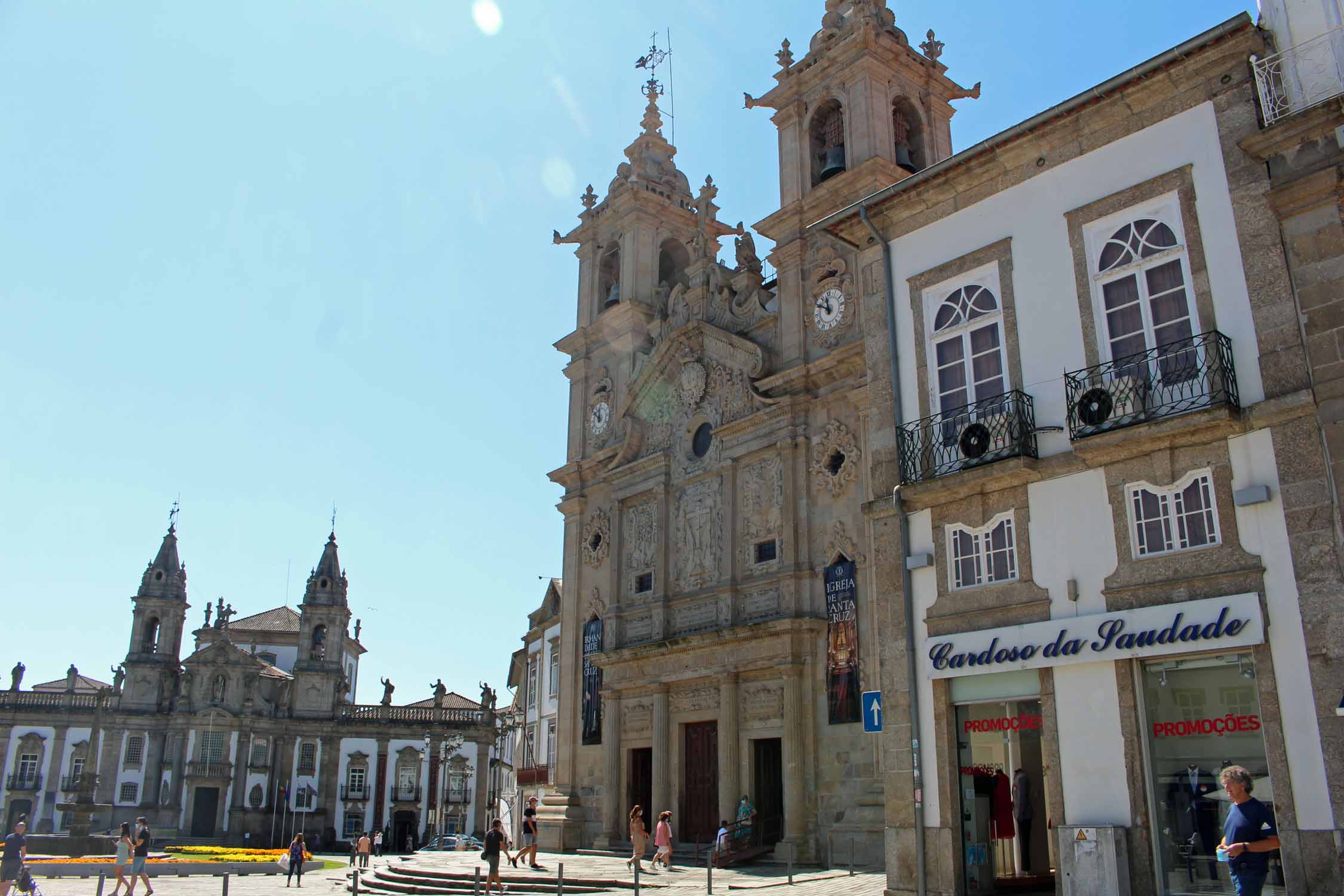 Braga, églises Santa Cruz Sao Marcos