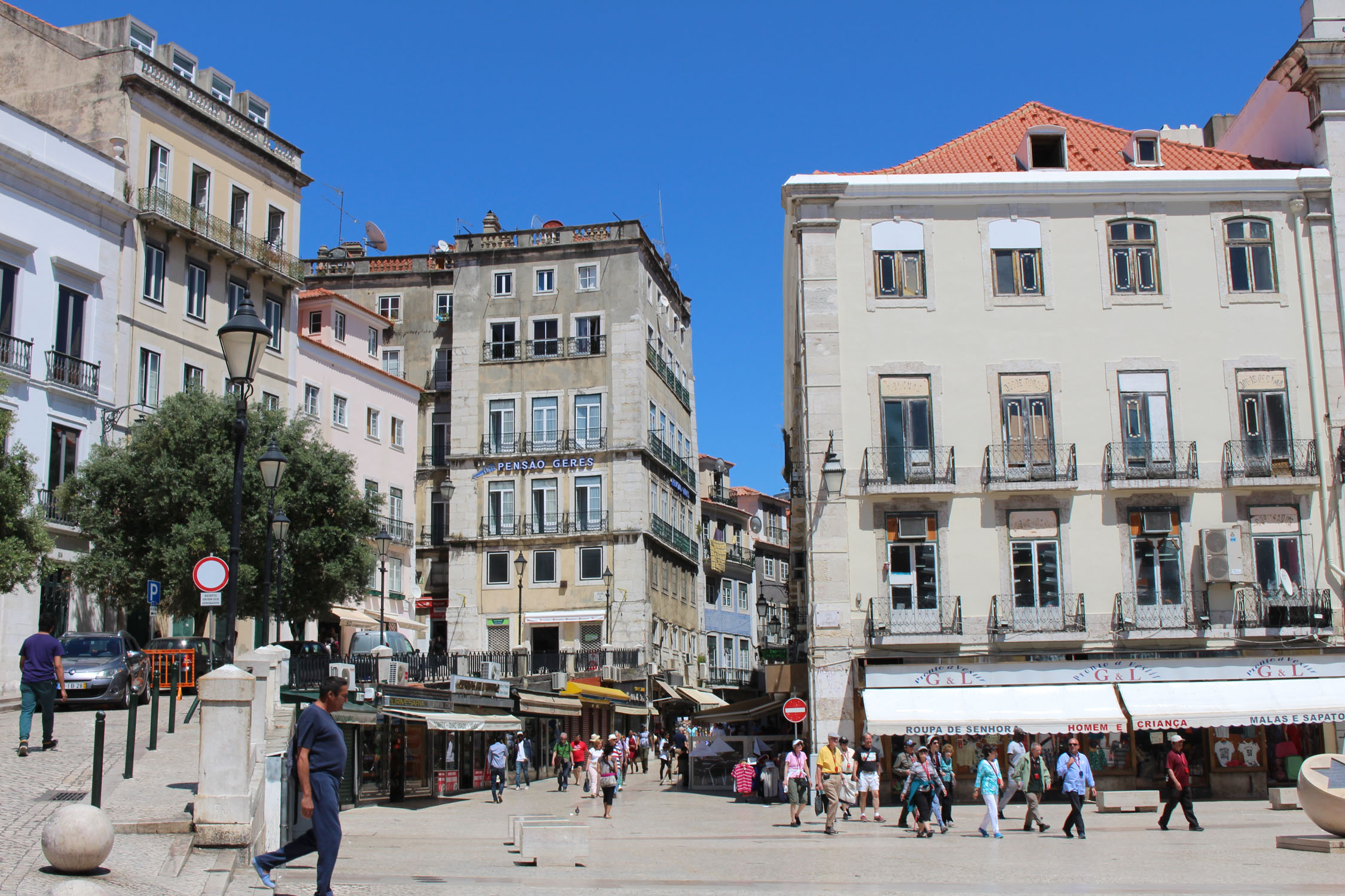 Lisbonne, largo de São Domingos
