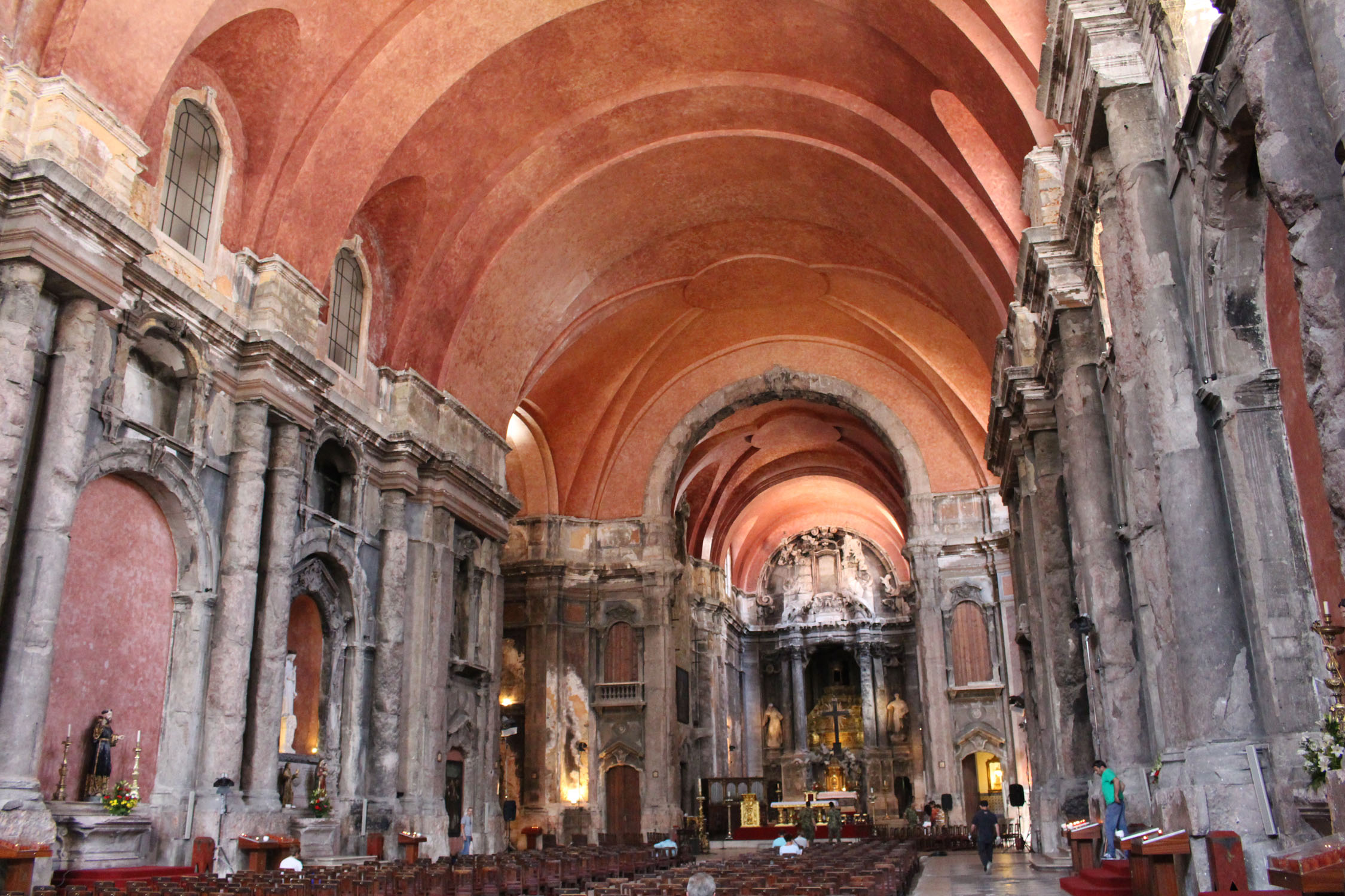Lisbonne, église São Domingos, intérieur