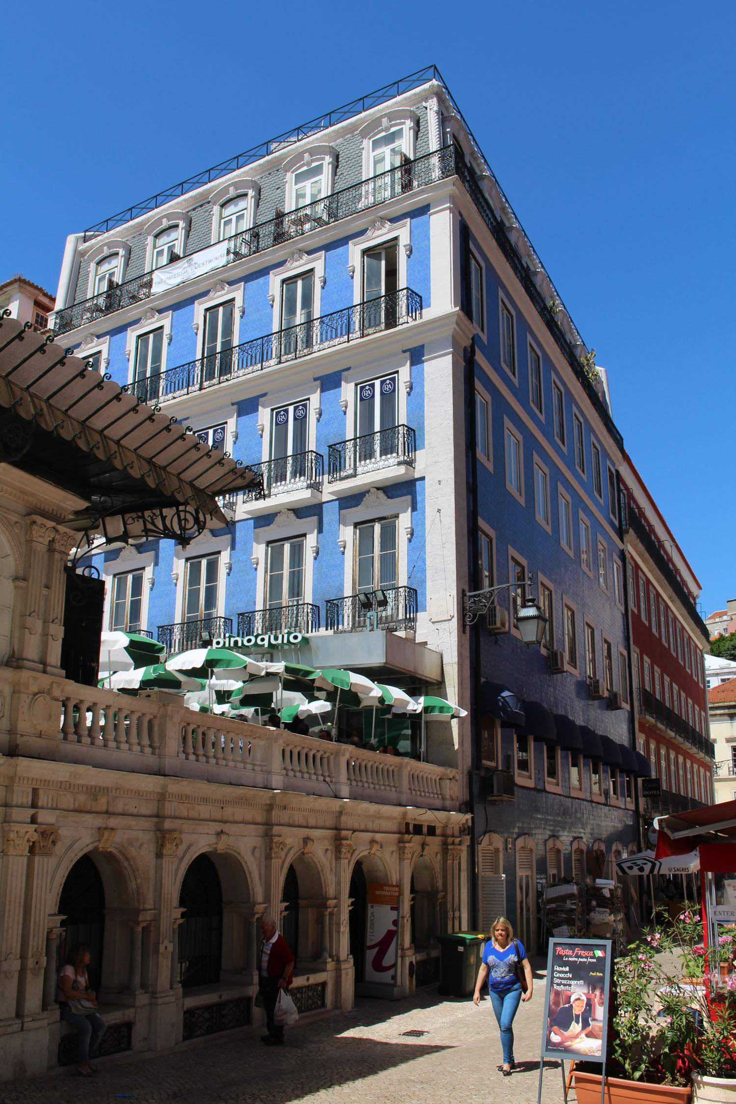 Lisbonne, largo do Regedor, immeuble