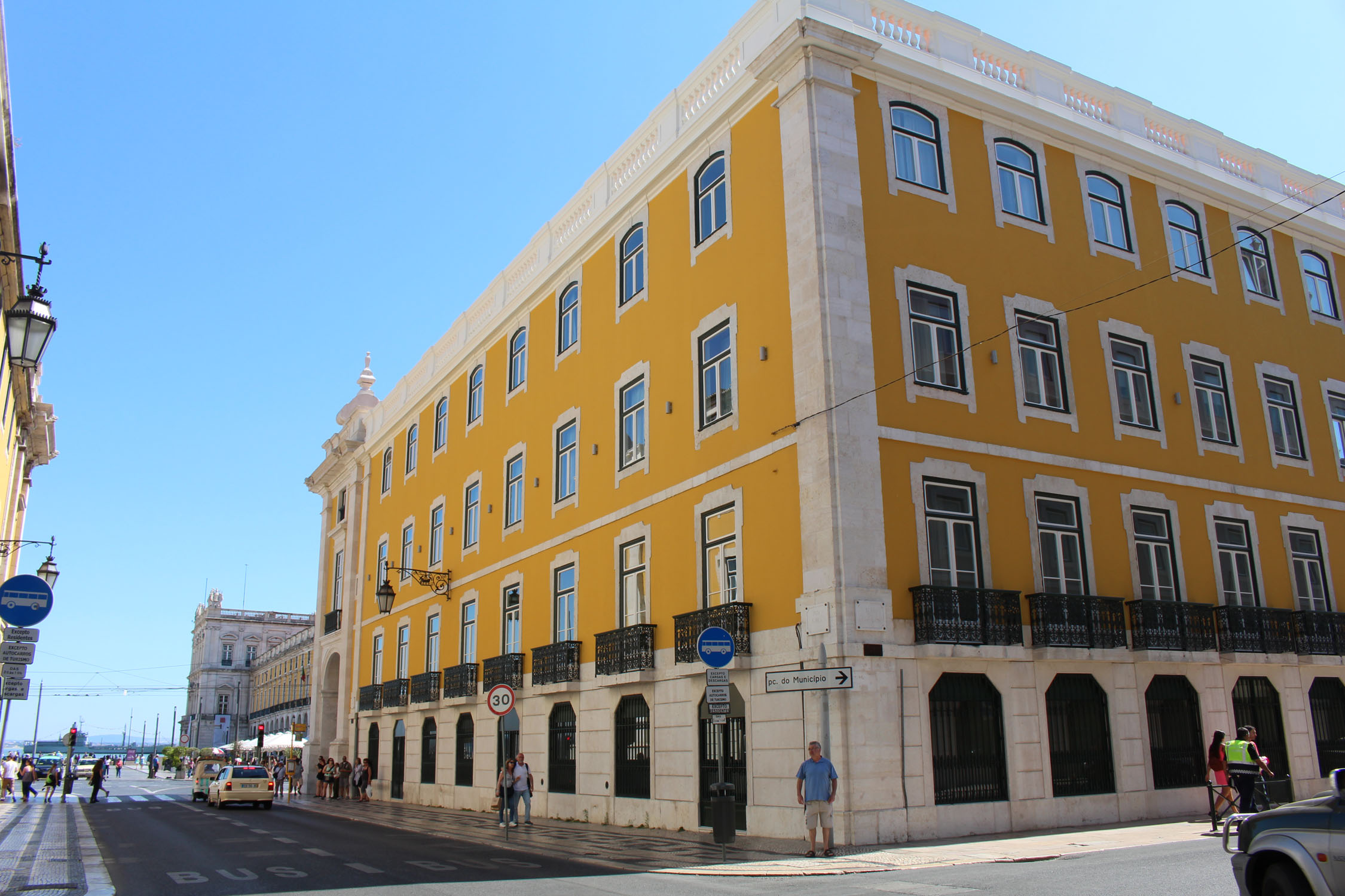 Lisbonne, rua do Ouro, bâtiment