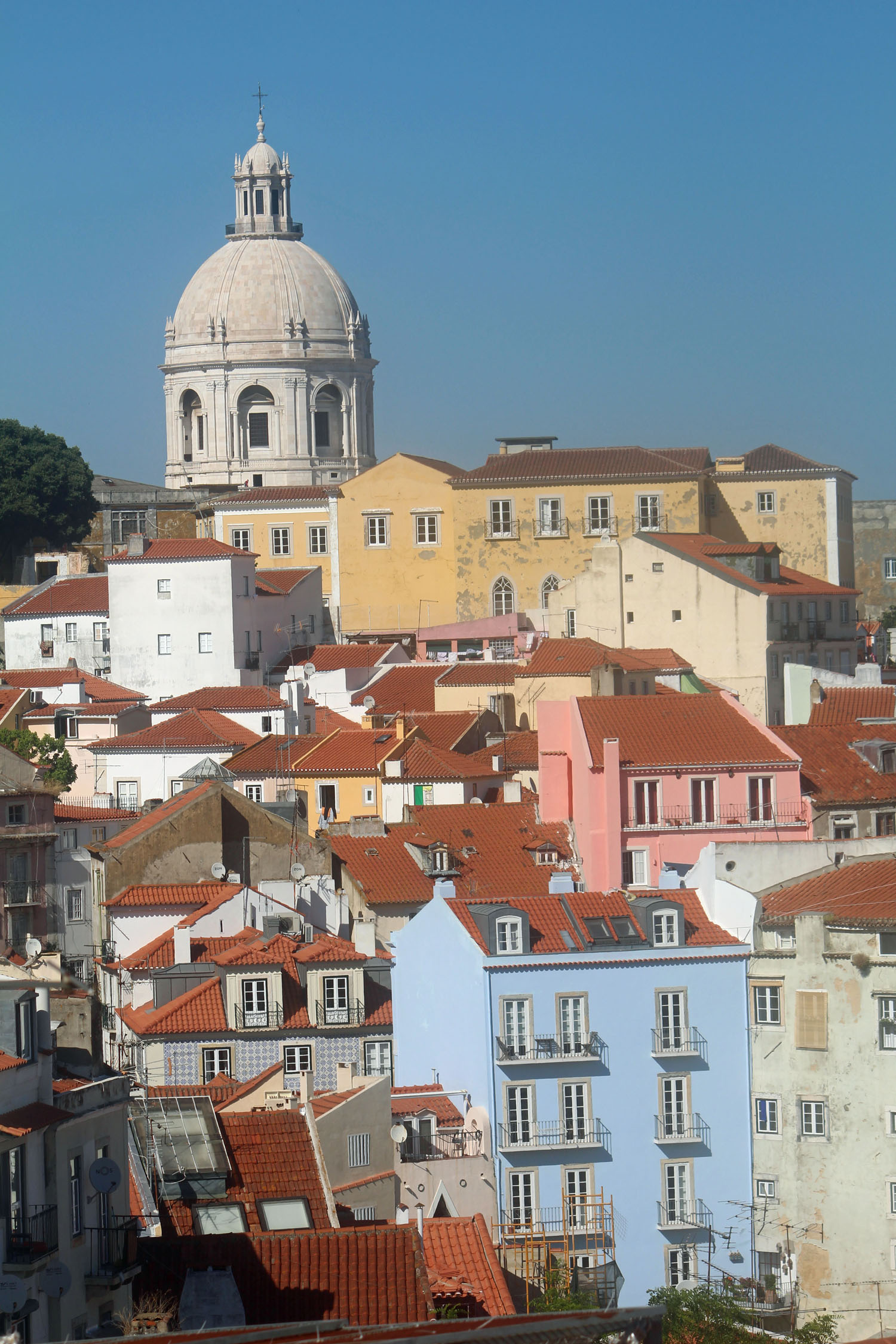Lisbonne, vue, Alfama