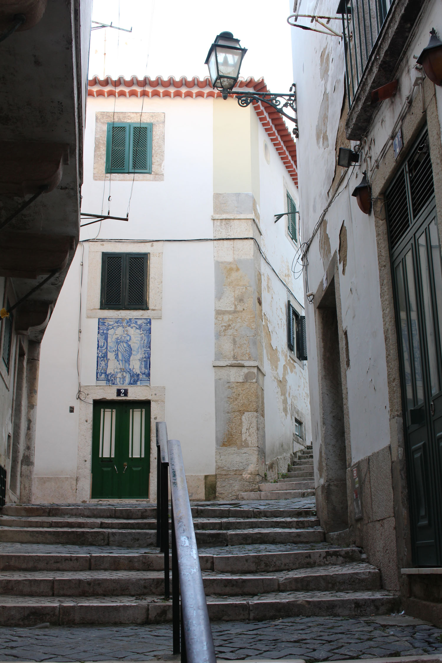 Lisbonne, Alfama, ruelle