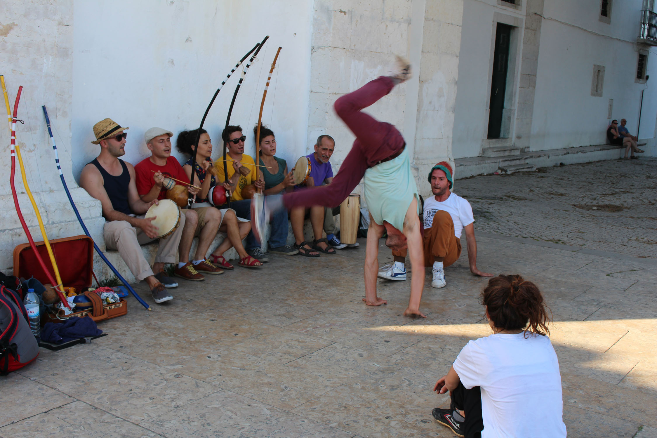 Lisbonne, capoeira