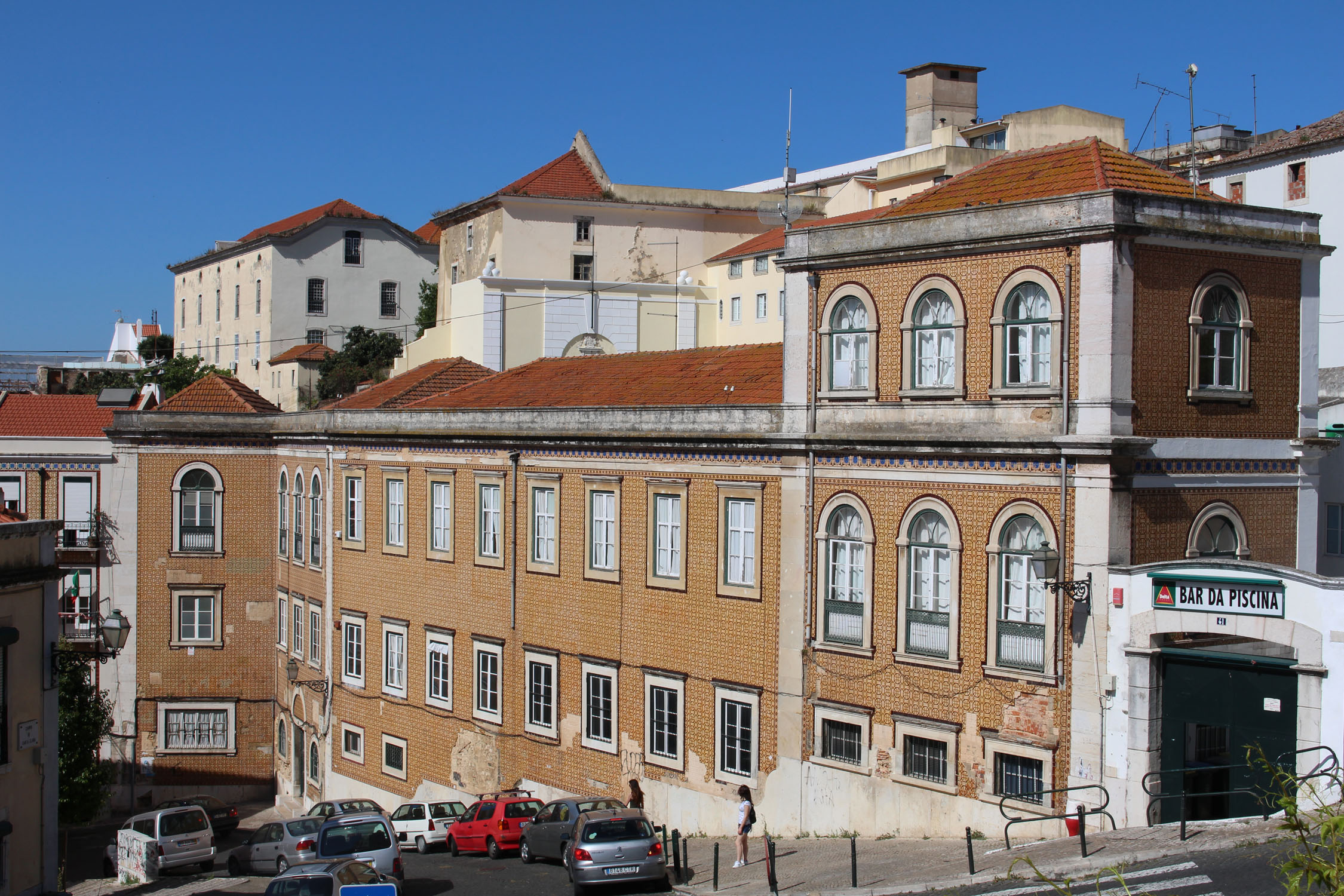 Lisbonne, casçada Cascao, immeuble