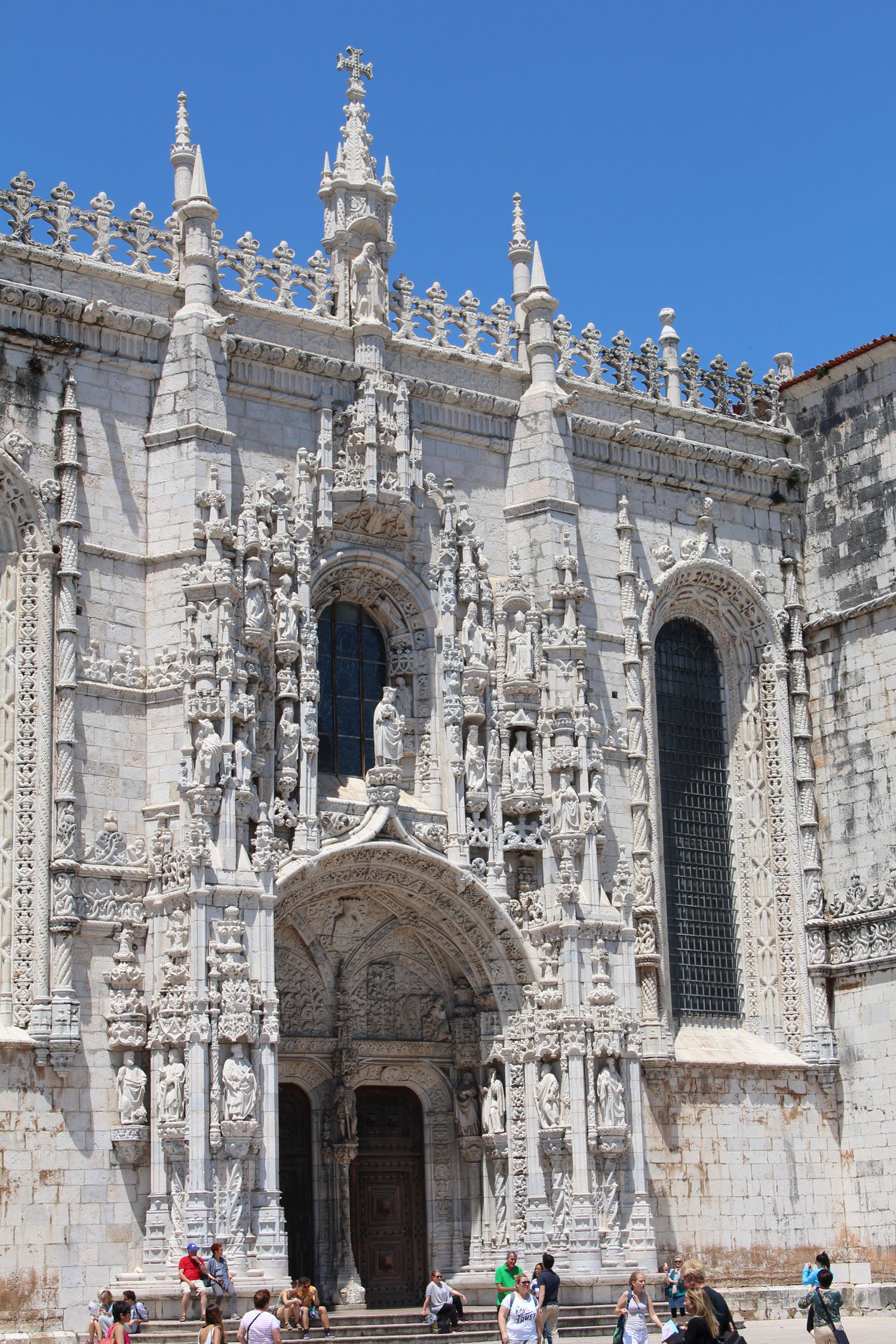 Lisbonne, monastère des Jeronimos, portail