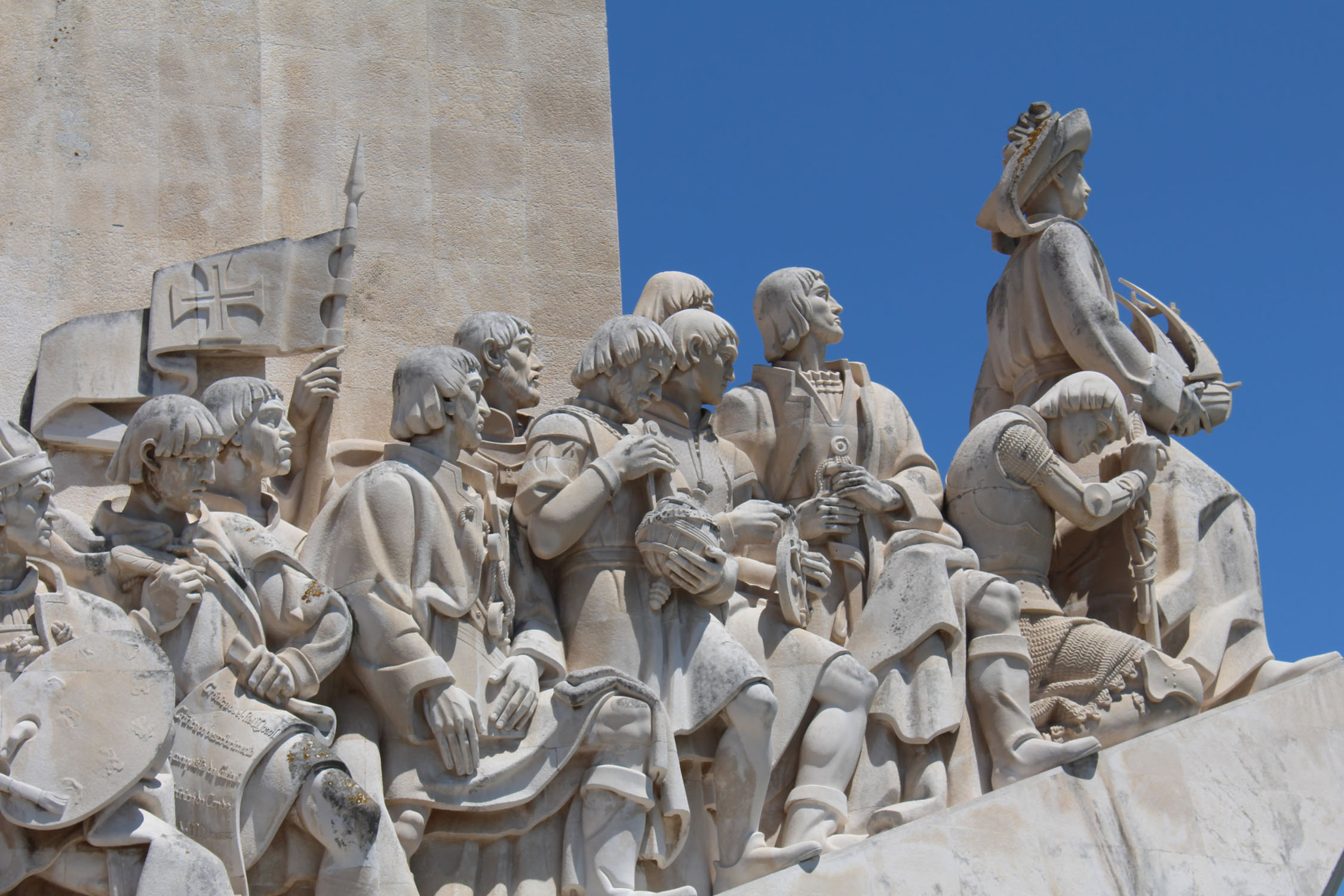 Lisbonne, monument des Découvertes, détail