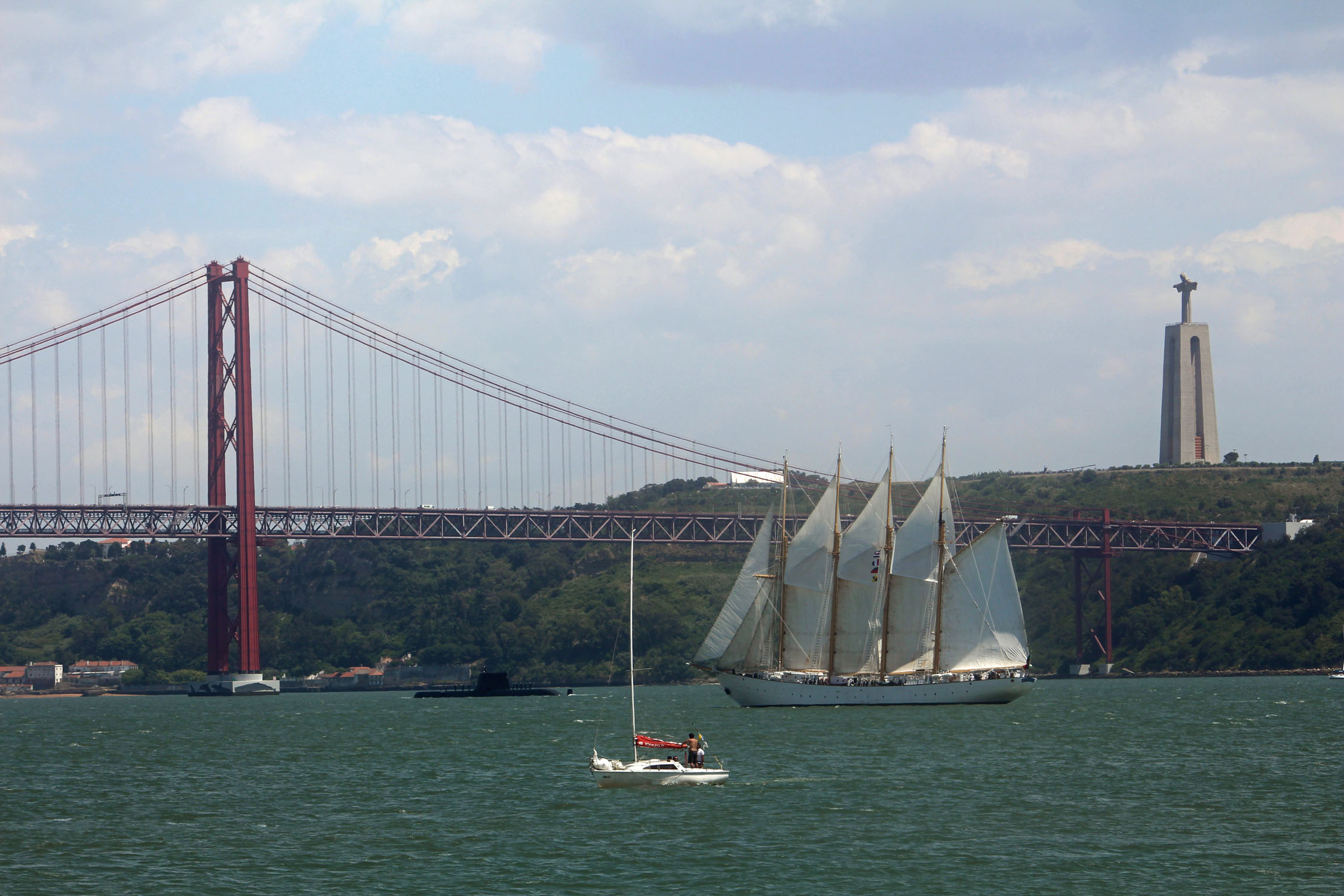 Lisbonne, Pont du 25 Avril, Cristo Rei