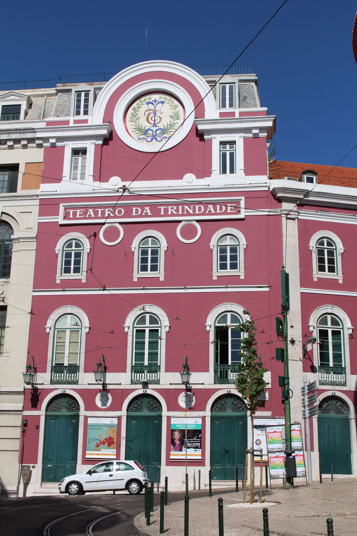 Lisbonne, rua Nova da Trindade, bâtiment