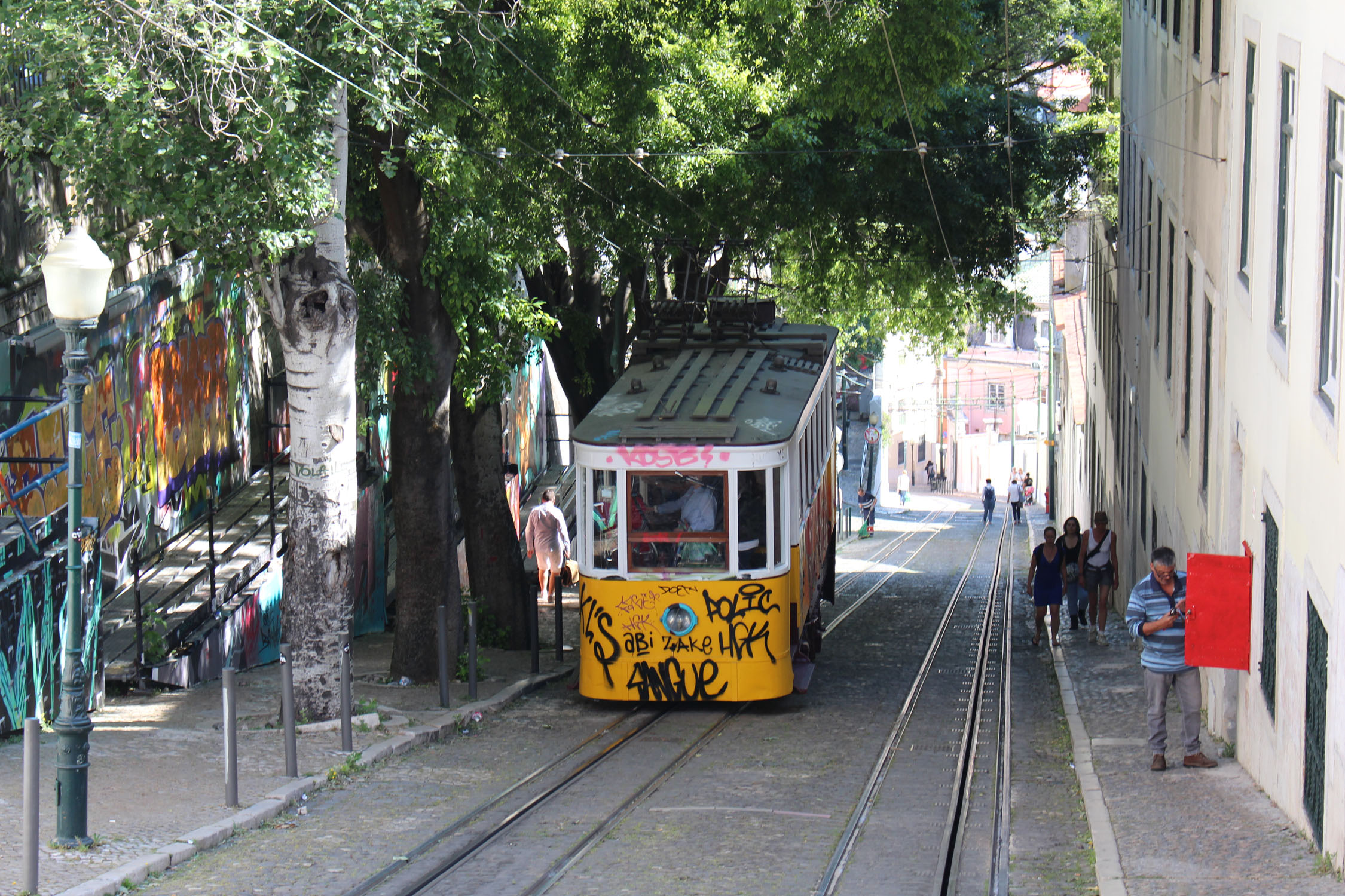 Lisbonne, ascensor da Gloria