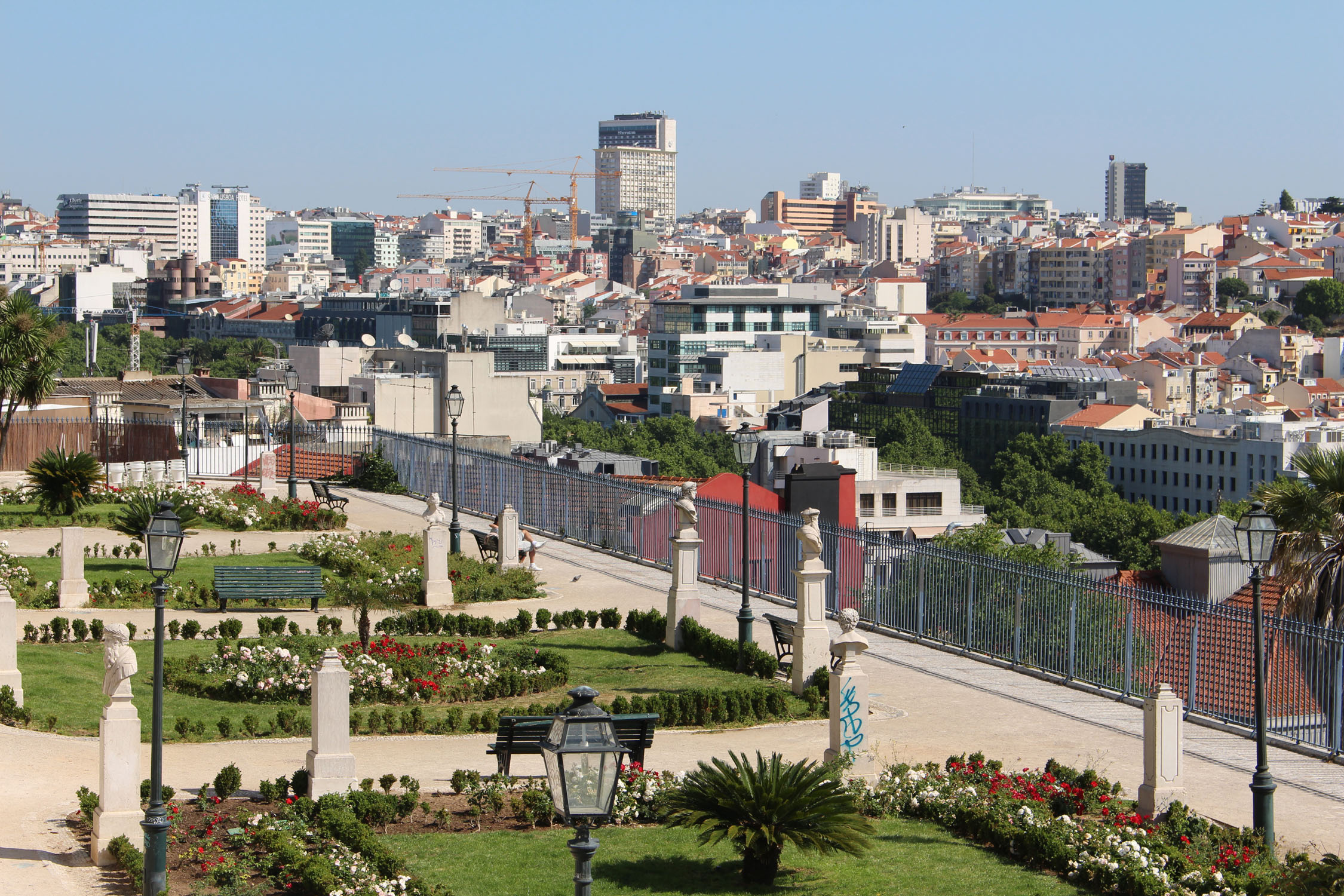 Lisbonne, Miradore São Pedro de Alcantara