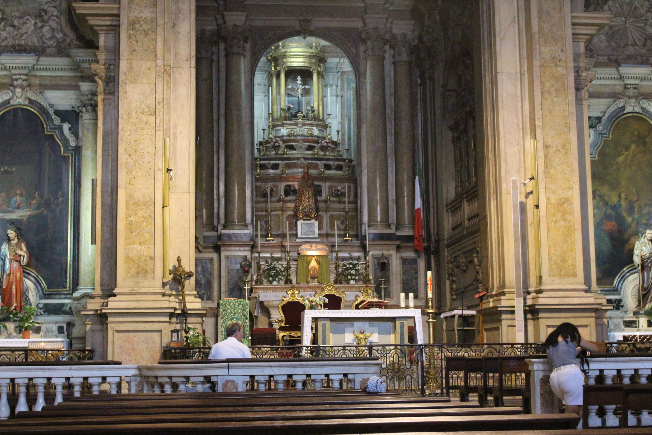 Lisbonne, église da Encarnacao, nef