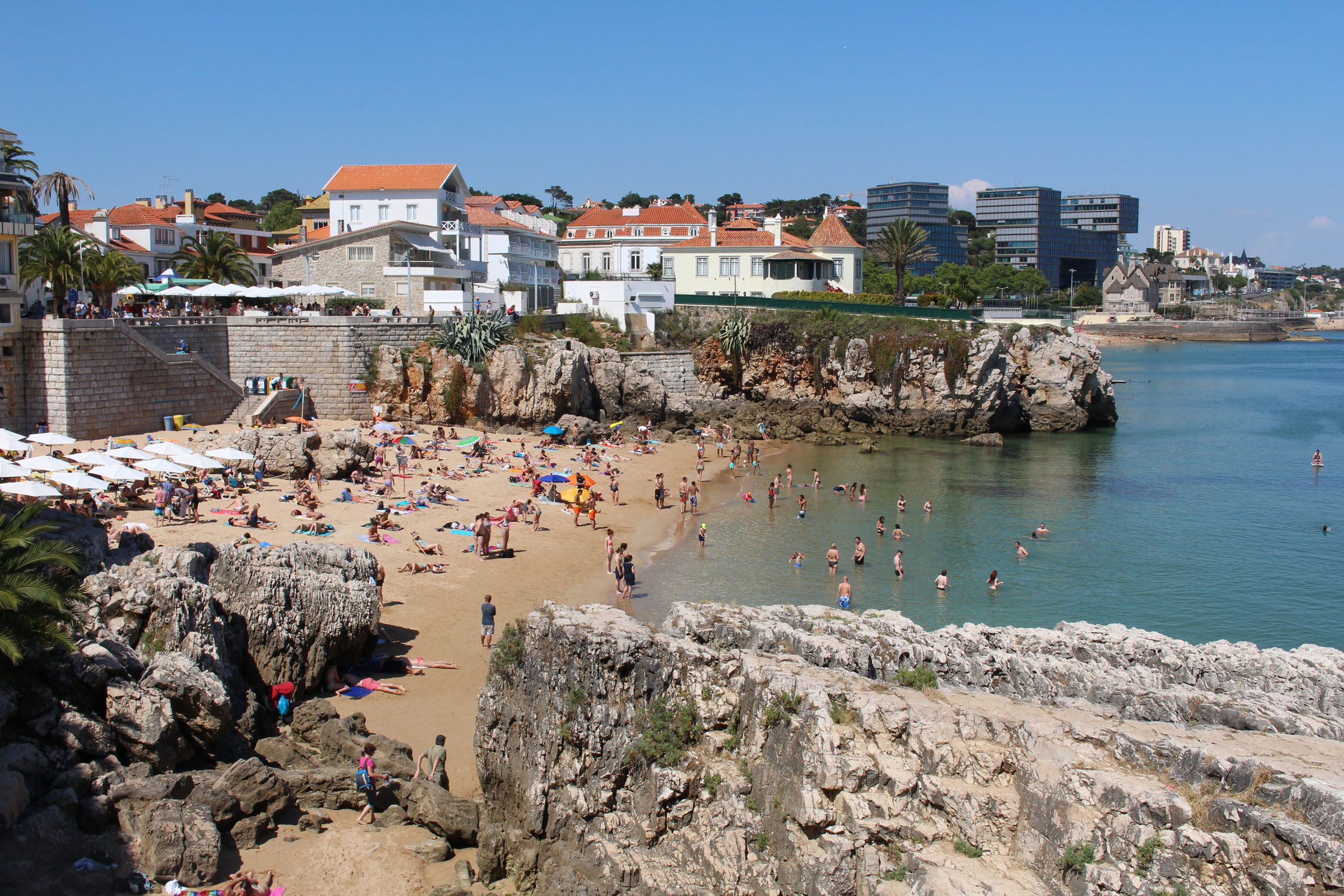 Cascais, plage da Rainha