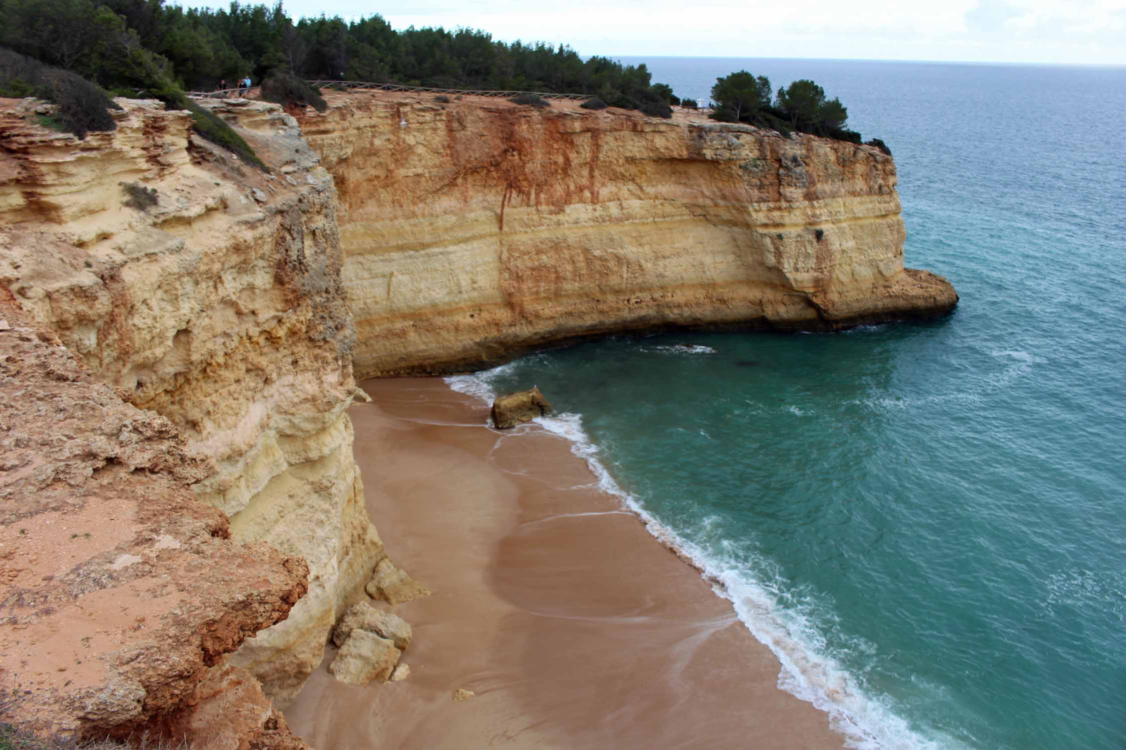 Benagil, falaises