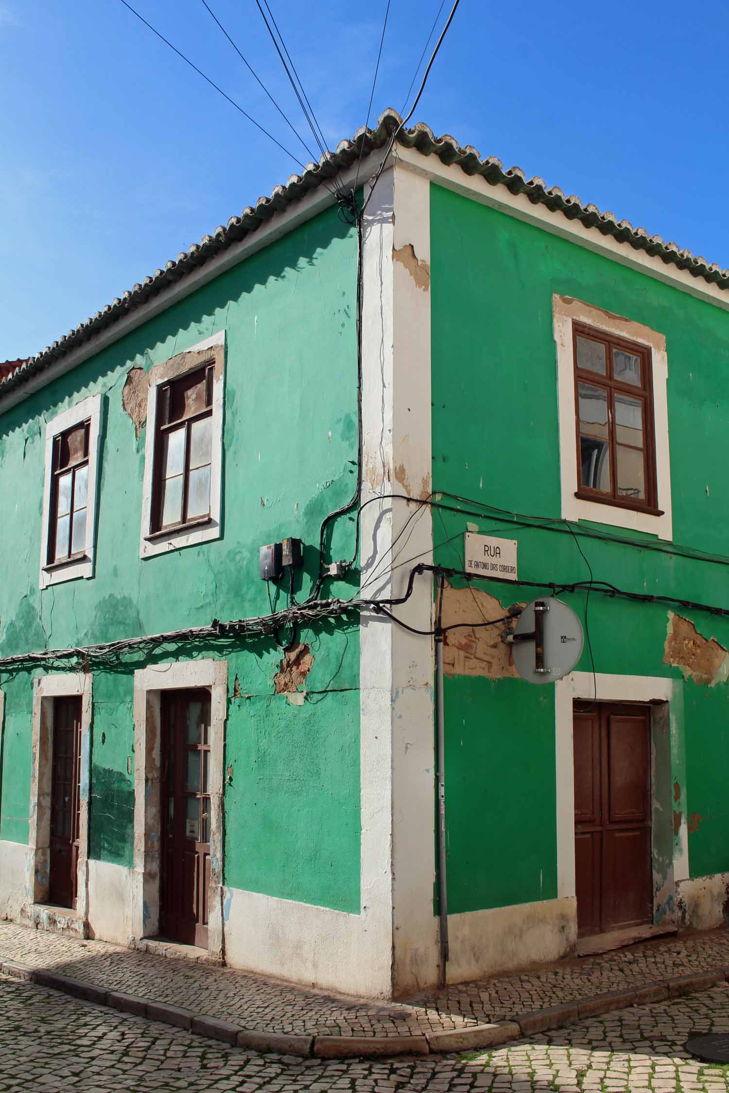 Portimao, maison verte