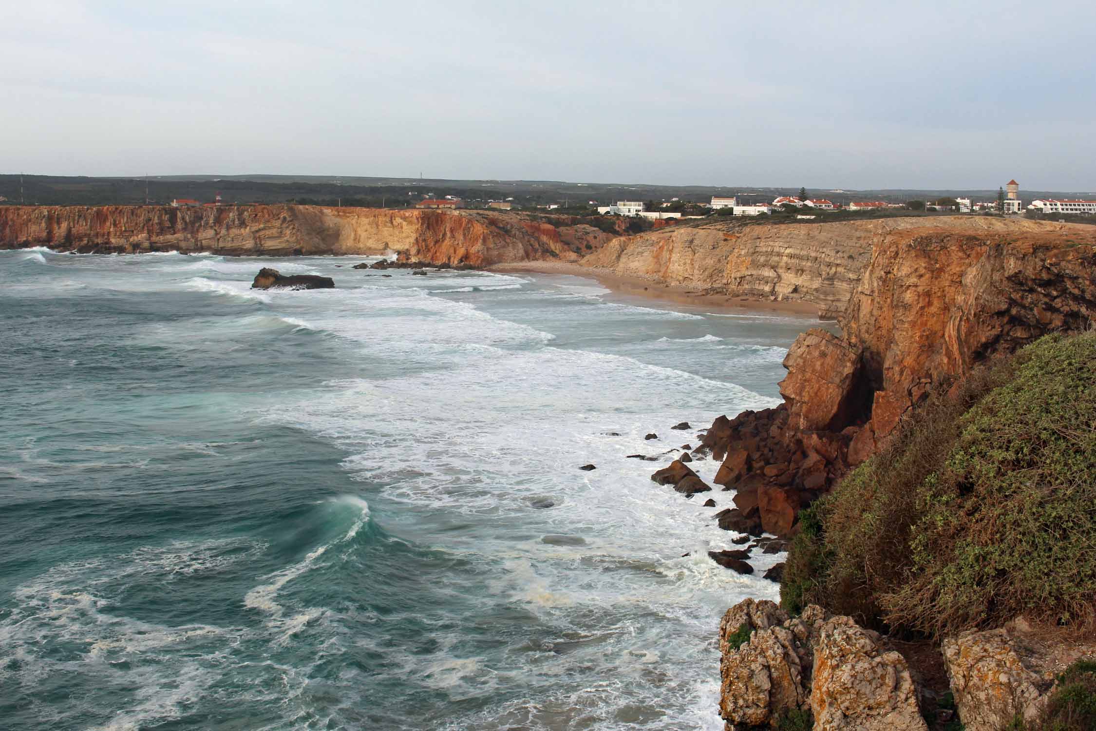 Sagres, falaises