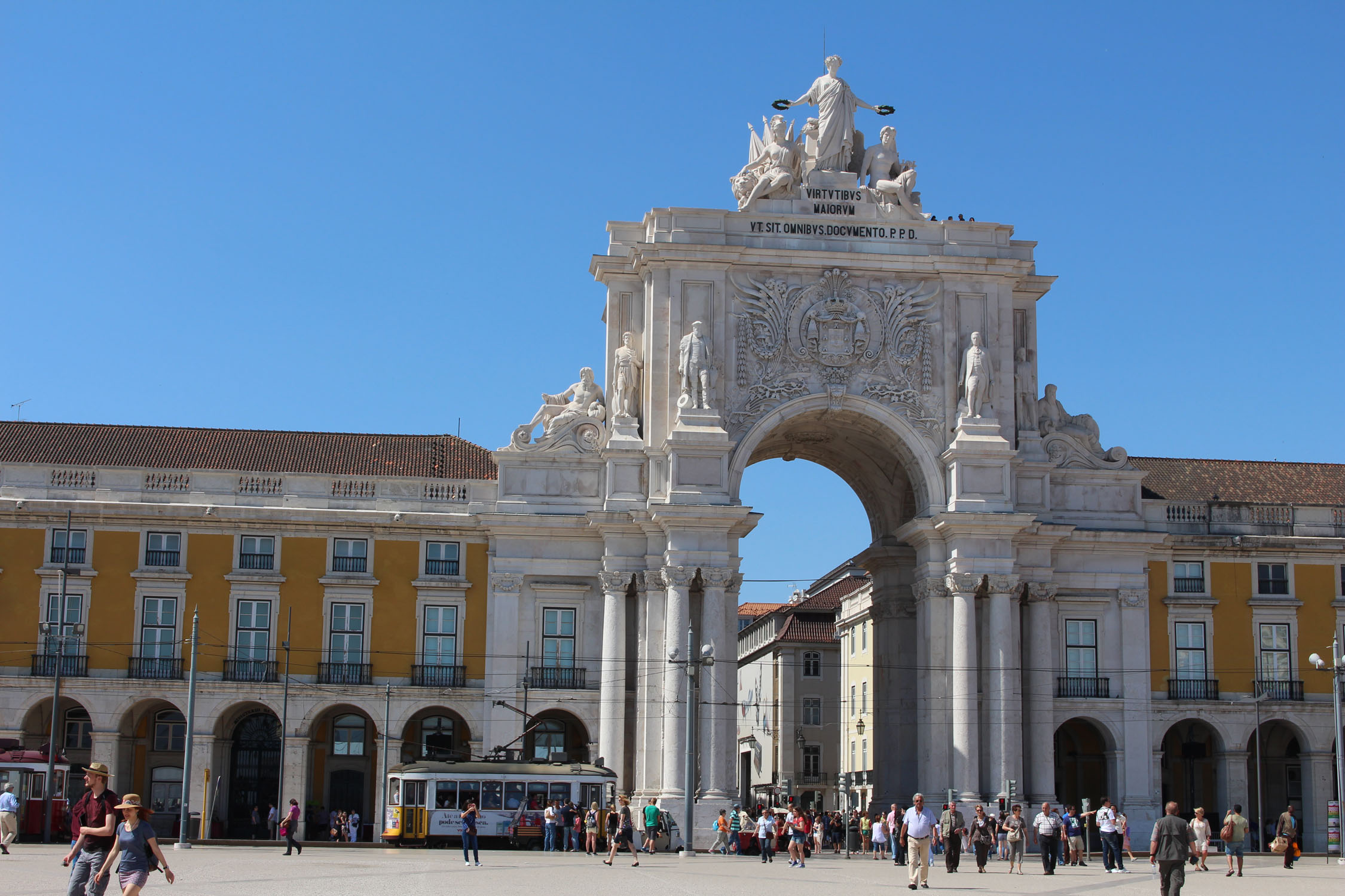 Lisbonne, Place du Commerce