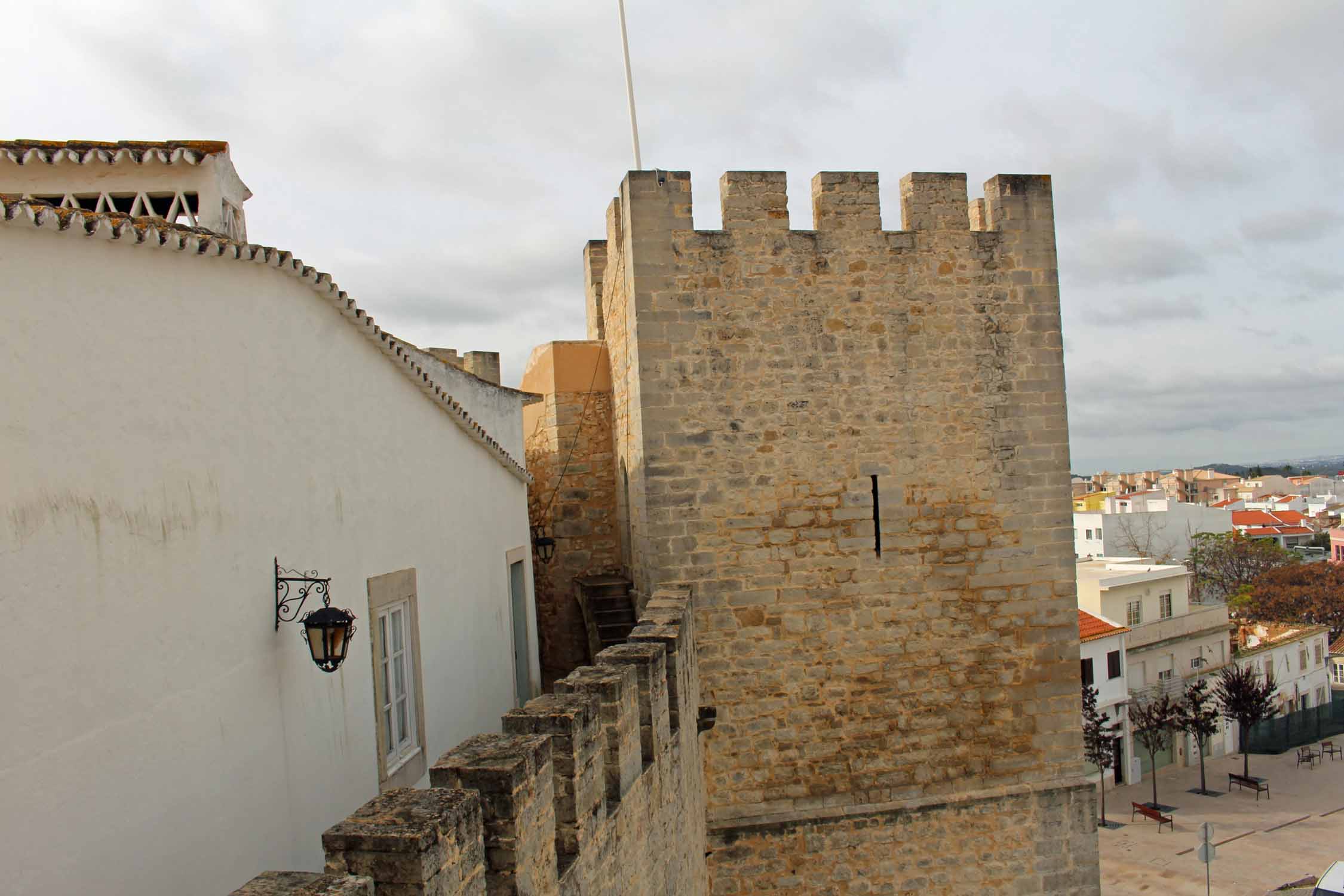 Loulé, château, murailles