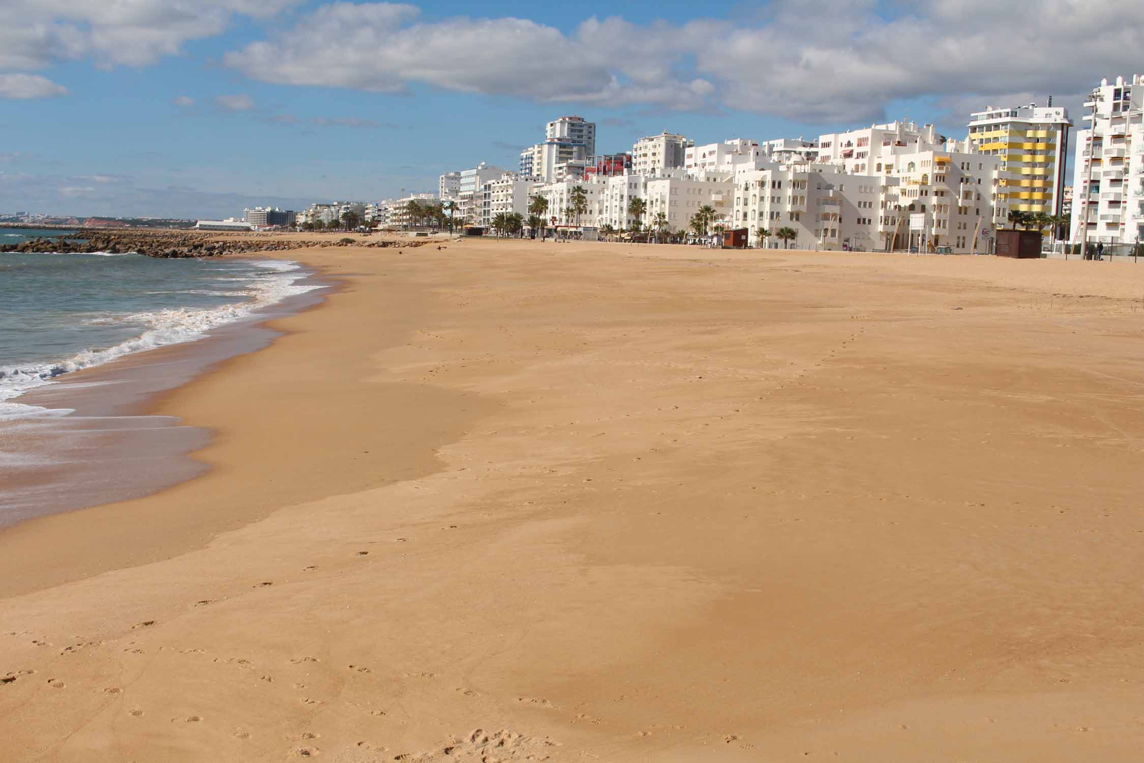 Quarteira, plage