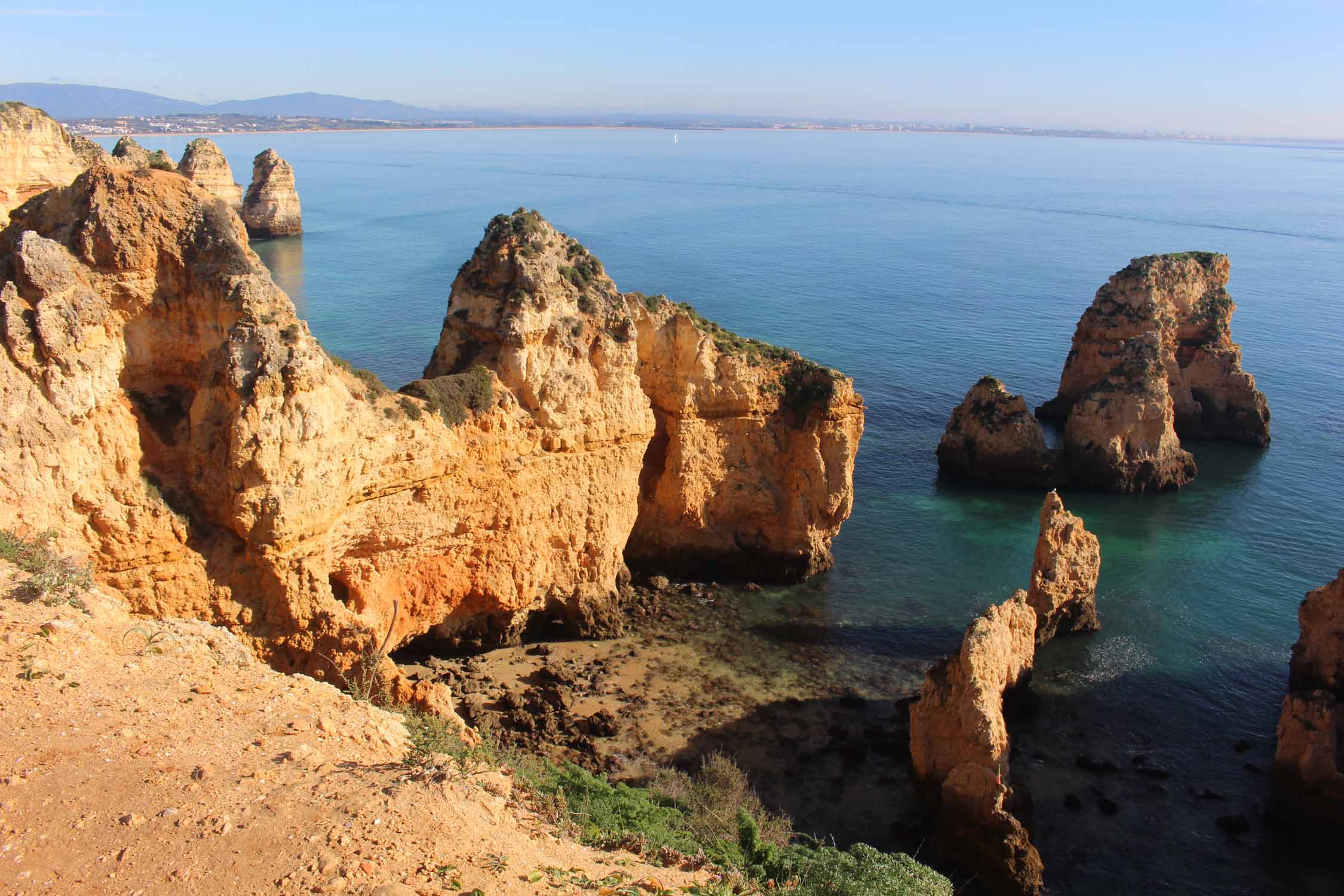 Ponta da Piedade, falaises