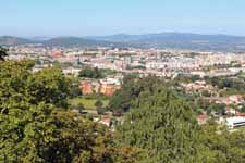 Braga, sanctuaire de Bom J&eacute;sus, paysage