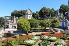 Braga, sanctuaire de Bom J&eacute;sus, jardins