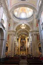 Braga, sanctuaire de Bom J&eacute;sus, basilique, int&eacute;rieur
