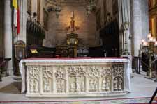 Cath&eacute;drale de Braga, int&eacute;rieur