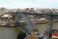 Porto, pont Dom Lu&iacute;s, Eiffel