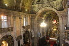 Porto, &eacute;glise de Carme, int&eacute;rieur