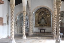 Montemor-o-Velho, &eacute;glise Santa Maria da Alcacova, int&eacute;rieur