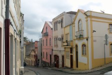 Figueira da Foz, maisons color&eacute;es