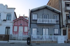 Costa Nova, Aveiro, maisons typiques