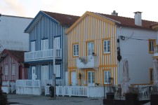 Costa Nova, anciennes maisons de p&ecirc;cheurs