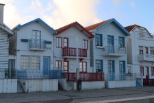 Aveiro, Costa Nova, maisons typiques