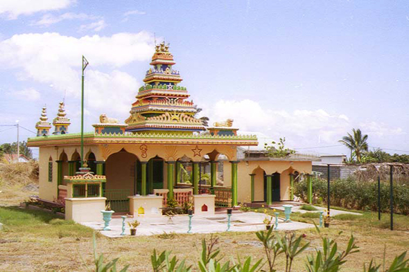 Temple tamoul, Salazie