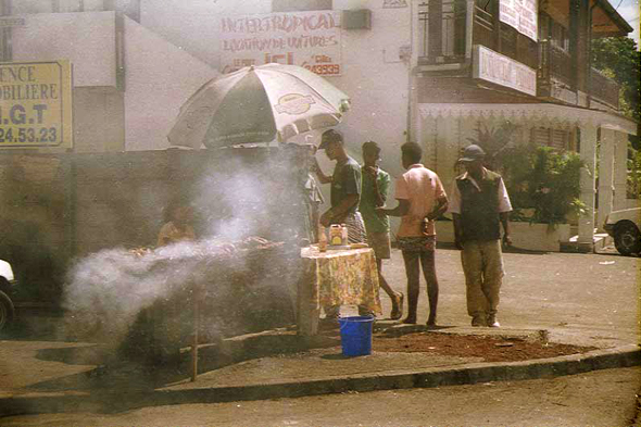 Poulet frit, La Réunion