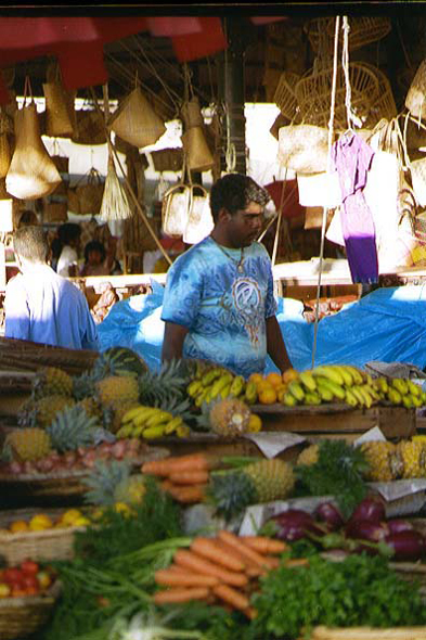 Marché, Saint-Pierre, Réunion