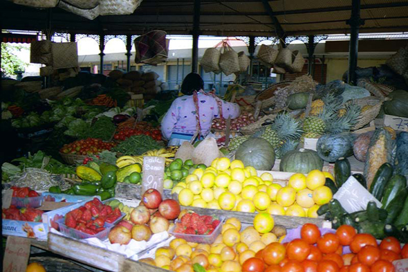 Saint-Pierre, Réunion marché