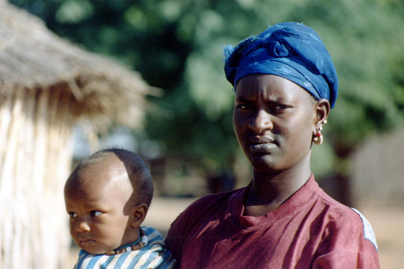 Somone, Sénégalaise, enfant