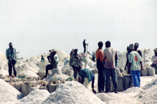 Sel, Lac rose, S&eacute;n&eacute;gal
