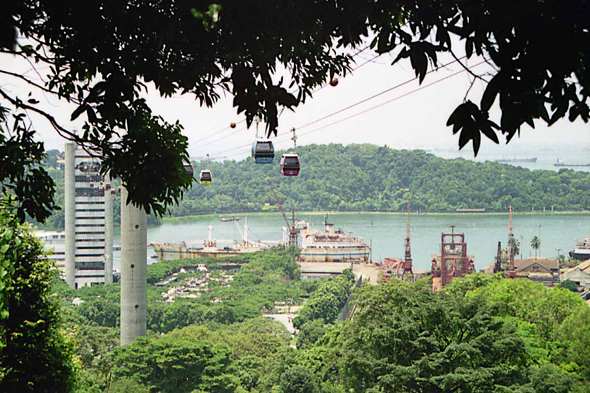 Singapour, île de Sentosa