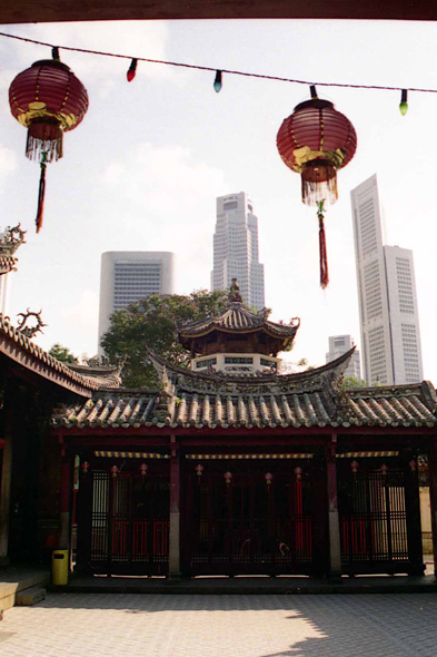 Singapour, temple bouddhiste